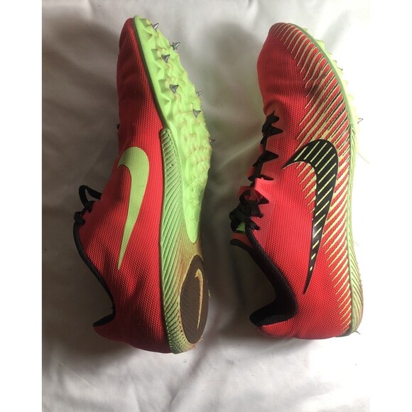 Nike Racing Zoom Rival Shoes Cleats Mens Sz 12 Pink Spikes Multi Use AH1020-601 - Picture 5 of 9